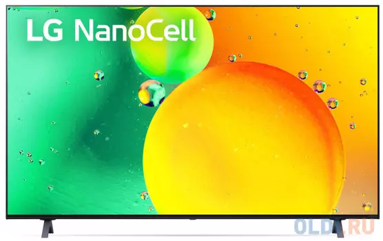 Телевизор ЖК 75" LG/ 75", NanoCell, Ultra HD, Smart TV,Wi-Fi, DVB-T2/C/S2, 20W, 3HDMI, 2 USB, Ashed Blue