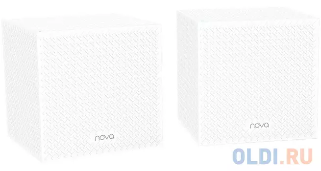 Tenda MW12(2-pack) трехдиапазонная гигабитная Wi-Fi Mesh система АС2100