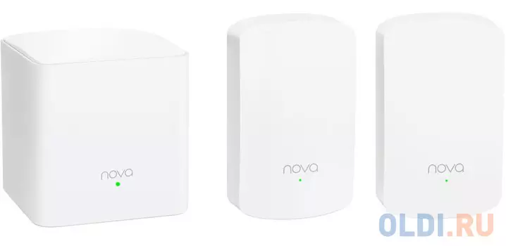 Tenda nova MW5-3 AC1200 Домашняя Mesh WiFi система из гигабитного роутера и 2х репитеров