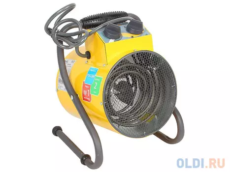 Тепловая пушка BALLU BHP-PE-3, 3 кВт., S-35 м?, производительность 230 м?/ч., жёлтый