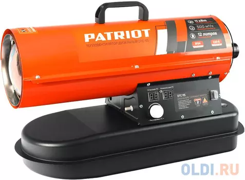 Тепловая пушка дизельная Patriot DTC-115 12000Вт оранжевый