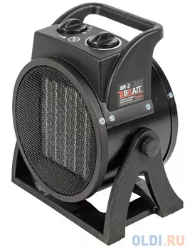 Тепловентилятор BRAIT BR-3 3000 Вт чёрный