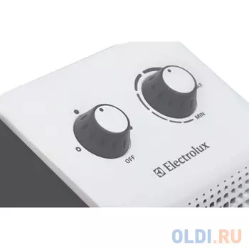 Тепловентилятор Electrolux EFH/S-1115, 1500/750 Вт., S-20 м?., защита от перегрева, регулируемый термостат