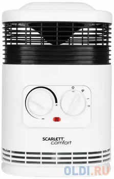 Тепловентилятор Scarlett SC-FH1.513MC 1500Вт белый