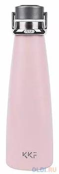 Термобутылка KissKissFish SMART VACUUM BOTTLE (розовый)