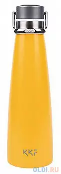 Термобутылка KissKissFish SMART VACUUM BOTTLE (желтый)