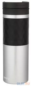 Термокружка Contigo Glaze 0.47л. стальной/черный (2095393)