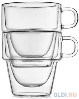 Термокружка STACK 350мл, возможность штабелирования Walmer