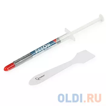 Термопаста Gembird FreOn Ultra GF-21-1.5 для радиаторов, 1,5гр, шприц