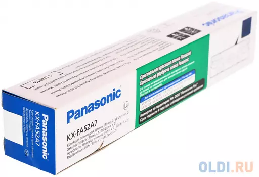 Термопленка Panasonic KX-FA52A для факса KX-FP207, 2ролика*30м.