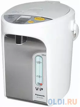 Термопот Panasonic NC-HU301PZTW 910 Вт серебристый белый 3 л металл/пластик