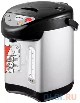 Термопот Starwind STP2231 2.5л. 750Вт серебристый/черный