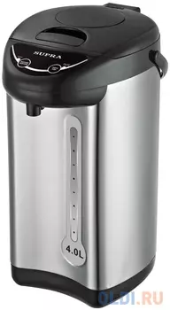 Термопот Supra TPS-4001S 800 Вт серый 4 л металл/пластик