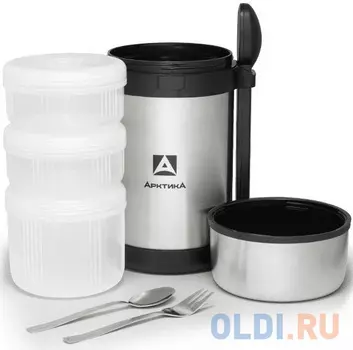 Термос Арктика 403-1500/SIL 1,50л серебристый чёрный