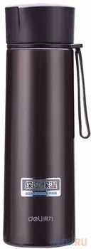 Термос Deli 6125Brown 0.45л. коричневый