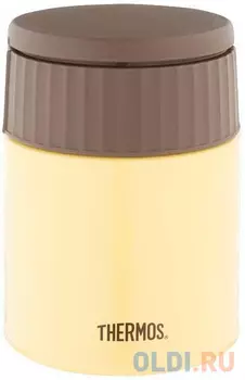 Термос THERMOS JBQ-400-BNN 0,40л жёлтый коричневый