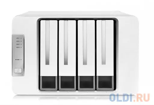 TerraMaster D4-300 DAS tower no RAID/up to 4 HDDs SATA(3,5' or 2,5')/1xUSB3.1 Type-C gen1/1xPS/2YW