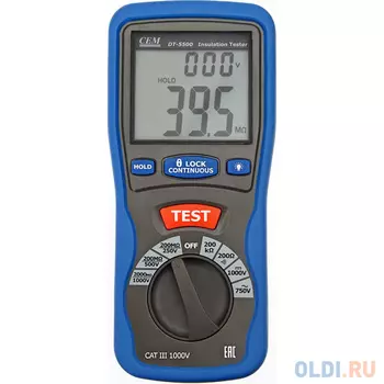 Тестер CEM DT-5500 цифровой изоляции