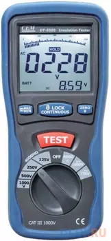 Тестер изоляции CEM DT-5505 цифровой