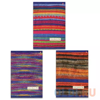 Тетрадь 96 листов, А4, АЛЬТ, клетка, гибридный лак, "Модный свитер", 7-96-518