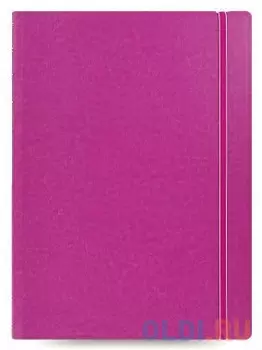 Тетрадь Filofax CLASSIC BRIGHT 115026 A4 PU 56л линейка съемные листы спираль двойная фуксия