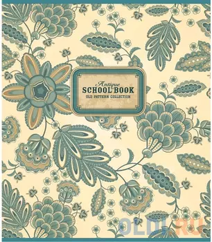 Тетрадь общая Action! Прованс 48 листов клетка скрепка AN 4881/5 в ассортименте