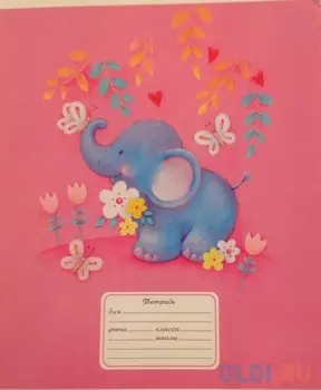 Тетрадь школьная Action! AN 1802/1 18 листов линейка скрепка