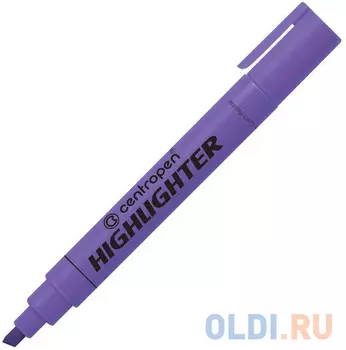 Текстмаркер флюоресцентный, фиолетовый|1