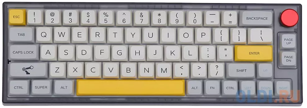 TH66 Pro Keyboard Flamingo Black Theory