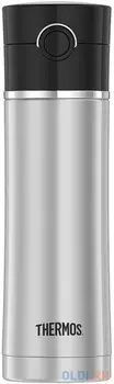 Thermos Термокружка NS-402 BK, стальной, 0,47 л.