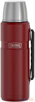 Thermos Термос KING SK2010 Rustic Red, карминно-красный, 1,2 л.