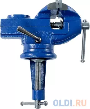 Тиски FIT 59506 настольные, усиленные, поворотные 65 мм