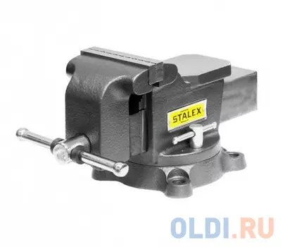 Тиски слесарные STALEX Гризли M50 125 х 125 мм. 360°. 12.5 кг.