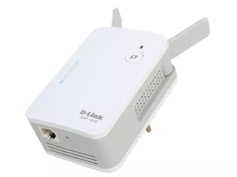 Точка доступа D-Link DAP-1620/RU/A1A Беспроводной двухдиапазонный повторитель АС1200