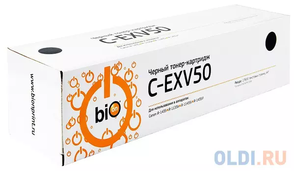 Тонер Bion C-EXV50 для iR-1435/iR-1133A/iR-11435i/iR-1435iF черный 17600стр