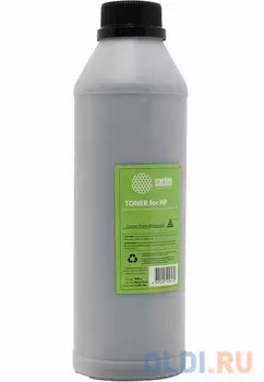 Тонер Cactus CS-THPU-1000 черный флакон 1000гр. для принтера HP LJ P1005/1006/1505/M125/127/M604/307/608