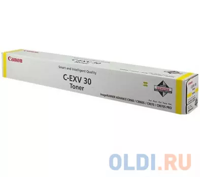 Тонер-картридж Canon C-EXV30 54000стр Желтый