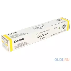 Картридж Canon C-EXV47Y 21500стр Желтый