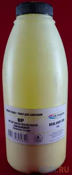 Тонер для картриджей CE262A Yellow, химический (фл. 205г) 11K B&amp;W Premium Mitsubishi/MKI фас.Россия