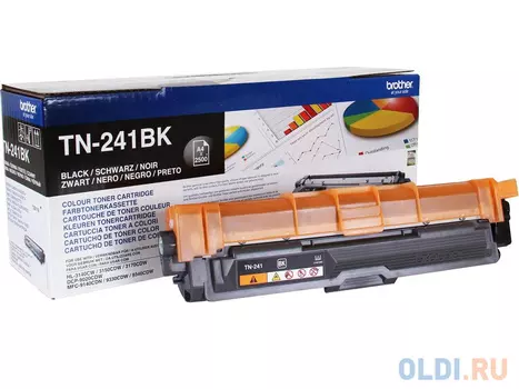 Тонер-картридж Brother TN-241BK 2500стр Черный