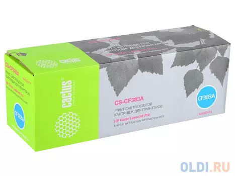 Тонер Cactus CS-CF383A 2700стр Пурпурный