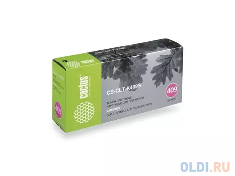 Картридж Cactus CS-CLT-K409S 1500стр Черный