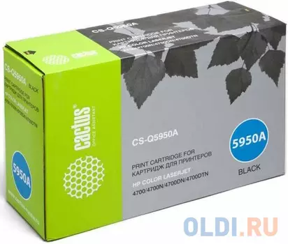 Картридж Cactus CS-Q5950AV 11000стр Черный