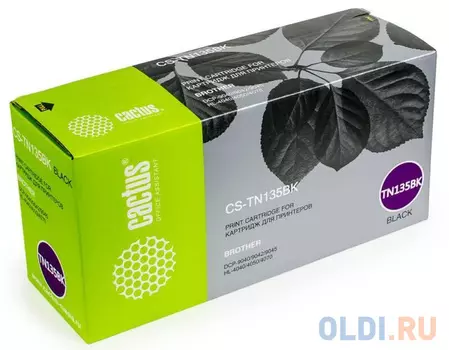 Картридж Cactus CS-TN135BK 5000стр Черный