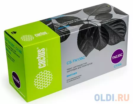 Картридж Cactus CS-TN135C 4000стр Голубой