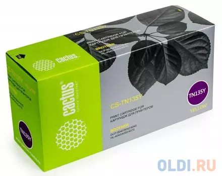 Картридж Cactus CS-TN135Y 4000стр Желтый