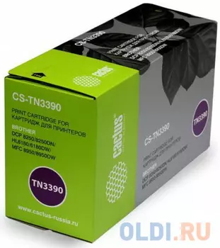 Картридж Cactus CS-TN3390 12000стр Черный