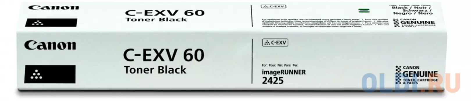 Тонер-картридж Canon С-EXV60 BK (4311C001) 10200стр Черный