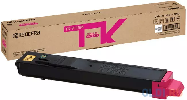 Тонер-картридж для Kyocera Ecosys M8124cidn/M8130cidn TK-8115M magenta 6K ELP Imaging®