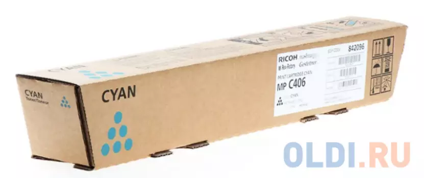 Тонер-картридж EasyPrint LR-MPC406C 6000стр Голубой